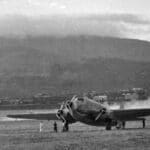 9 agosto 1941. Decollo del 160° Gruppo per Castelbenito - Foto: Ass. 4° Stormo Gorizia