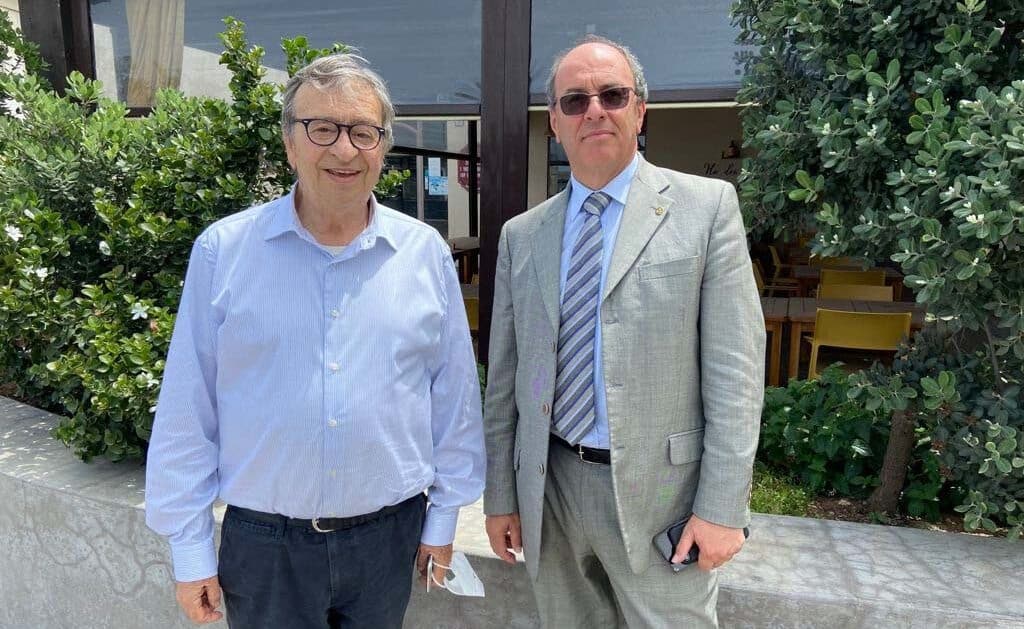 Mariano Rodo e Vito Riggio