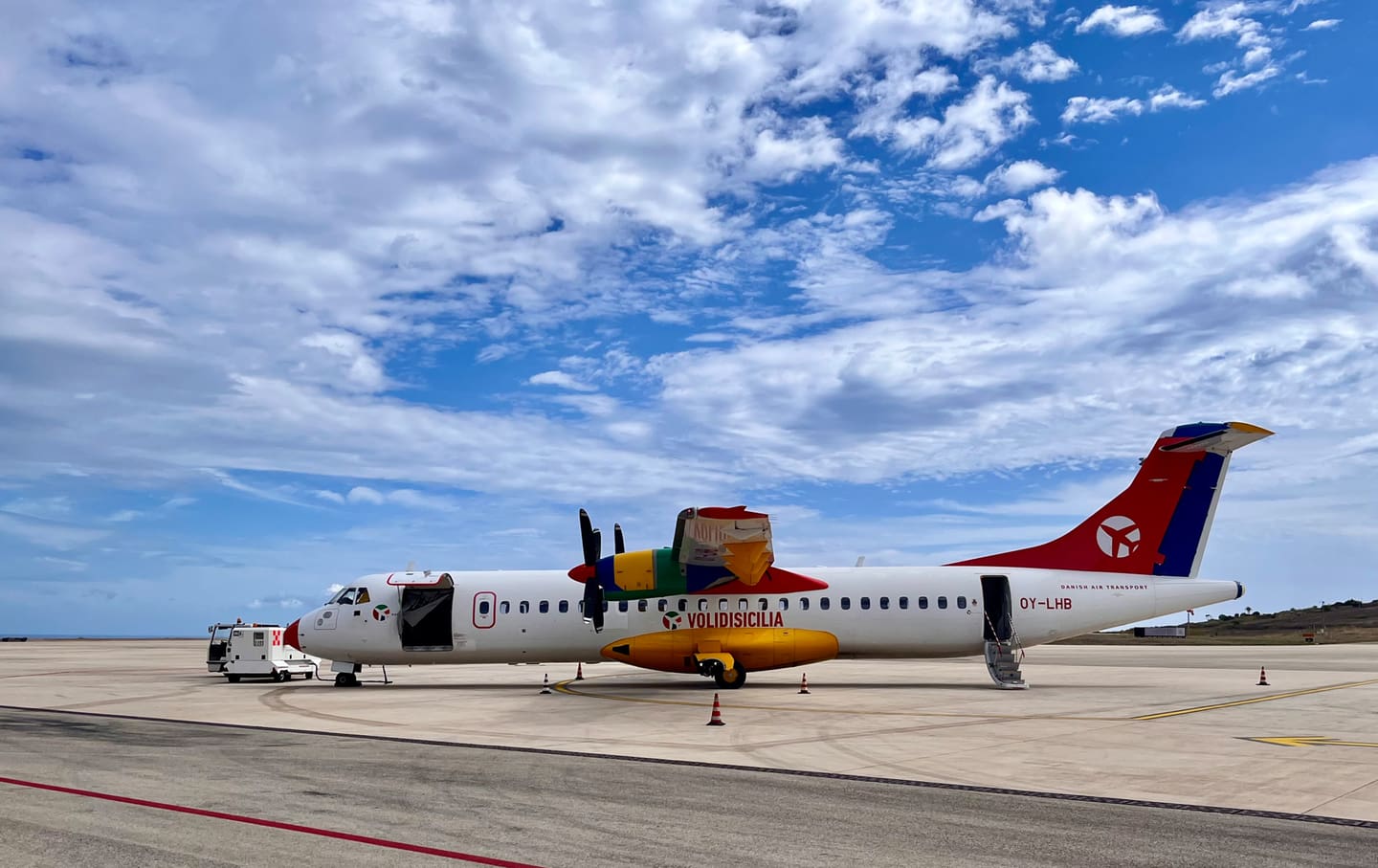 ATR72 DAT Continuità territoriale Pantelleria